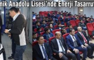 Atalar Mesleki Teknik Anadolu Lisesi’nde Enerji...