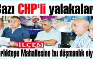 Binali Karaman 'Bazı CHP'li yalakalar!'