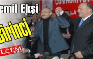 Cemil Ekşi Tuzla'da birinci