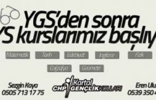 CHP Kartal Gençlik Kolları eğitimli nesiller yetiştirmeyi...