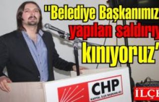 CHP'li Gençler ''Belediye Başkanımıza yapılan...