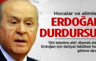 Devlet Bahçel'den uyarıi: İlahiyat hocaları Erdoğan'ı...