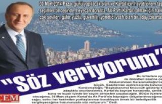 Eczacı Abdurrahman Karaismailoğlu 'SÖZ VERİYORUM'
