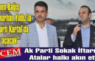 Egemen Bağış “Temurhan Yıldız'la Ak Parti Kartal'da...