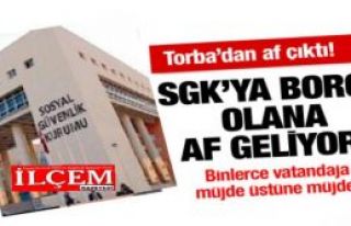 Esnafa Müjde! SGK Affı yolda...