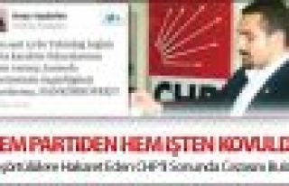 Hem Cumhuriyet Halk Partisinden hem de Belediyede...
