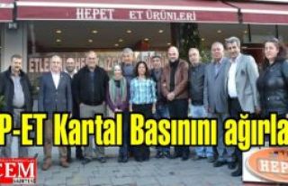 HEP-ET Kartal Basınını ağırladı.