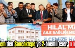 İsmail Erdem'den Sancaktepe'ye 2 önemli eser 
