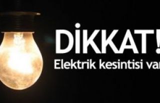 İstanbul Anadolu yakasında elektrik kesintisi!
