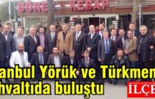 İstanbul Yörük ve Türkmenler kahvaltıda buluştu