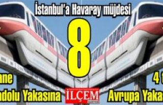 İstanbullulara 8 adet Havaray Müjdesi!