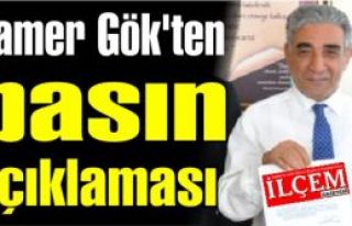 Kamer Gök'ten basın açıklaması