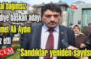 Kartal bağımsız belediye başkan adayı Mehmet...