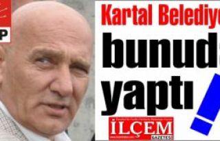 Kartal Belediyesi bunuda yaptı