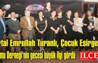 Kartal Emrullah Turanlı, Çocuk Esirgeme Kurumu Derneği'nin...