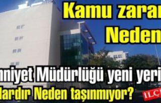 Kartal İlçe Emniyet Müdürlüğü inşaatı aylardır...