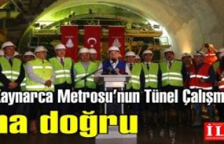Kartal-Kaynarca Metrosu’nun Tünel Çalışmalarında...