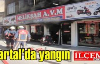 Kartal'da yangın çıktı!
