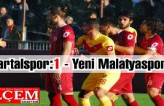  Kartalspor:1 - Yeni Malatyaspor: 1