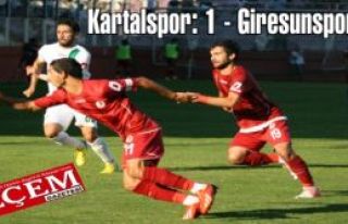 Kartalspor: 1 - Giresunspor: 0