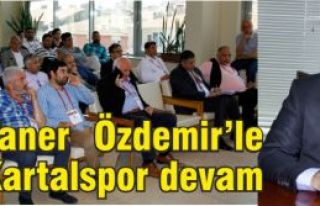 Kartalspor Taner Özdemir’le devam kararı aldı.
