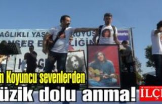 Kazım Koyuncu sevenlerden müzik dolu anma