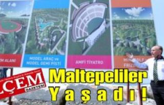 Maltepe'ye vizyon katan proje 'Maltepe Anroşman ve...