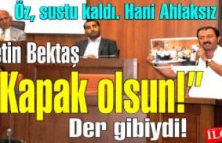 Metin Bektaş 'Ahlaksız' diyen ve inkar eden Altınok...