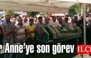 Metin Bektaş'ın Annesinin cenaze töreni Kartal...