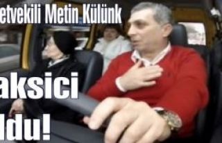 Metin Külünk Taksi şoförü olursa! AK Parti İstanbul...