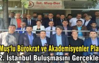Muş'lu Bürokrat ve Akademisyenler Platformu 2. İstanbul...