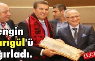 Mustafa Zengin Sarıgül'ü Maltepe'de ağırladı.