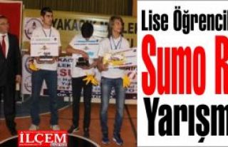 Öğrencilerden Sumo Robot Yarışması!