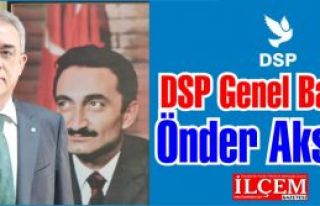 Önder Aksakal DSP Genel Başkanı seçildi.