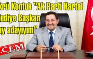 Şükrü Kontuk 'Ak Parti Kartal Belediye Başkan...