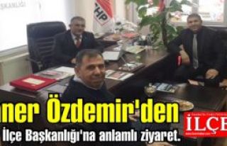 Taner Özdemir'den CHP İlçe Başkanlığı'na anlamlı...
