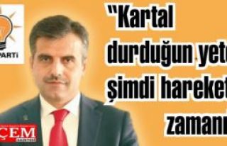 Temurhan Yıldız 'Kartal durduğun yeter, şimdi...