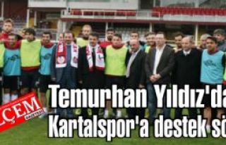 Temurhan Yıldız'dan Kartalspor'a destek sözü