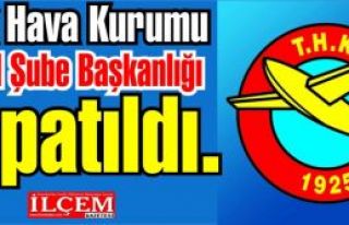 THK Kartal Şube Başkanlığı kapatıldı.