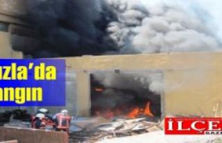 Tuzla Orhanlı Dericiler Sanayi Sitesinde yangın