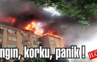 Tuzla'da korku dolu anlar!