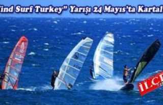 Wind Surf Turkey yarışı Kartal'da