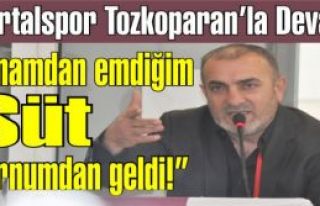 Yeniden Kartalspor'a Başkan seçilen Tozkoparan “Anamdan...