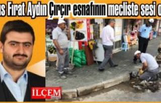 Yunus Fırat Aydın Çırçır Caddesi esnafının...