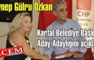 Zeynep Gülru Özkan Kartal Belediye Başkan Aday...