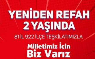 Yeniden Refah Partisi 2 yaşında