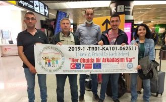 Öğretmenler Avrupa'da Eğitim aldılar.