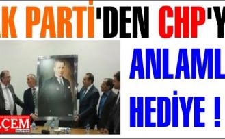 AK Parti'den CHP Grubuna anlamlı hediye