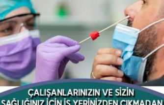 Vera Hastanesi Covit-19 (PCR) ve Antolikor testi yapıyor