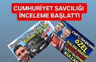 CHP'li Başkana Cumhuriyet Savcılığı'ndan inceleme.